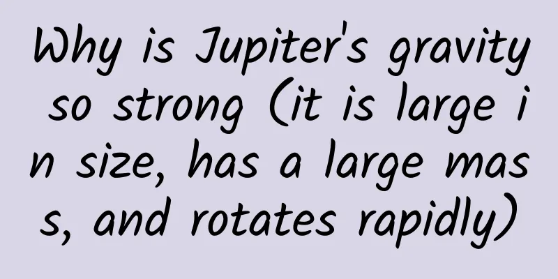 Why is Jupiter's gravity so strong (it is large in size, has a large mass, and rotates rapidly)