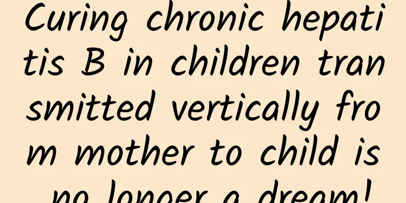 Curing chronic hepatitis B in children transmitted vertically from mother to child is no longer a dream!