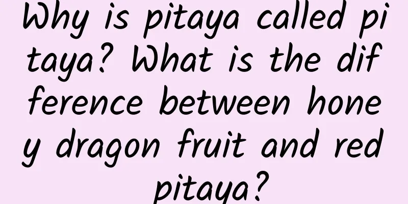 Why is pitaya called pitaya? What is the difference between honey dragon fruit and red pitaya?