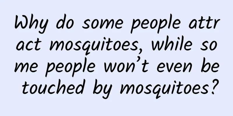 Why do some people attract mosquitoes, while some people won’t even be touched by mosquitoes?