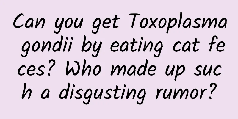 Can you get Toxoplasma gondii by eating cat feces? Who made up such a disgusting rumor?
