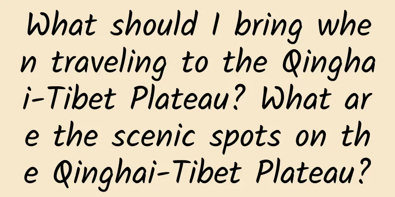What should I bring when traveling to the Qinghai-Tibet Plateau? What are the scenic spots on the Qinghai-Tibet Plateau?