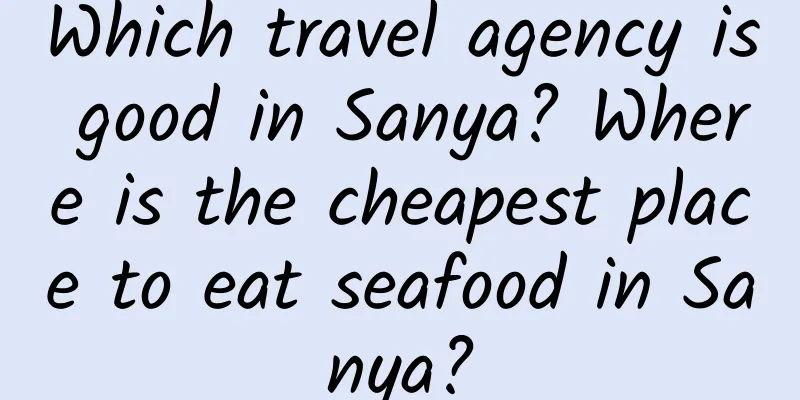 Which travel agency is good in Sanya? Where is the cheapest place to eat seafood in Sanya?