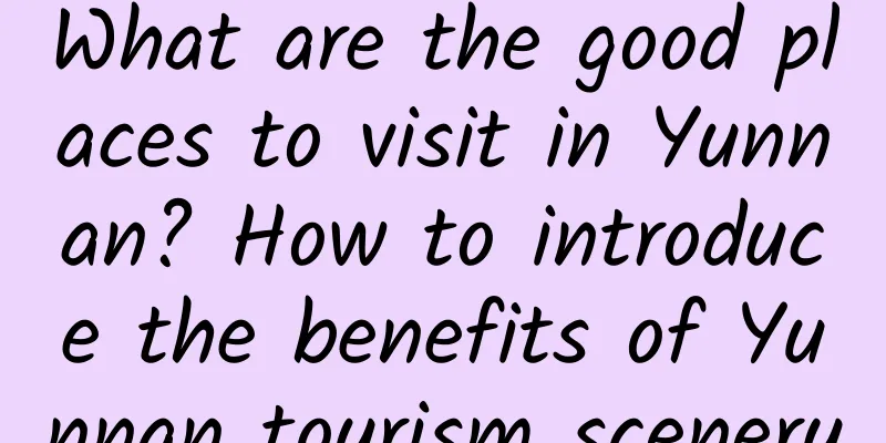 What are the good places to visit in Yunnan? How to introduce the benefits of Yunnan tourism scenery