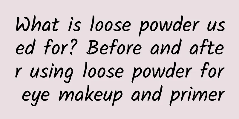 What is loose powder used for? Before and after using loose powder for eye makeup and primer