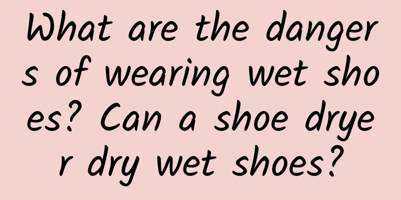What are the dangers of wearing wet shoes? Can a shoe dryer dry wet shoes?