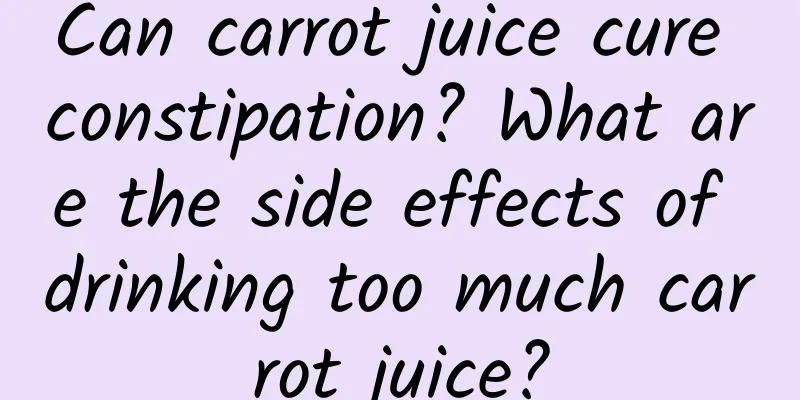 Can carrot juice cure constipation? What are the side effects of drinking too much carrot juice?