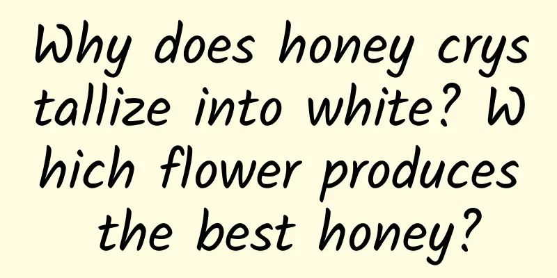 Why does honey crystallize into white? Which flower produces the best honey?
