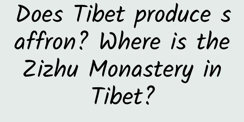 Does Tibet produce saffron? Where is the Zizhu Monastery in Tibet?