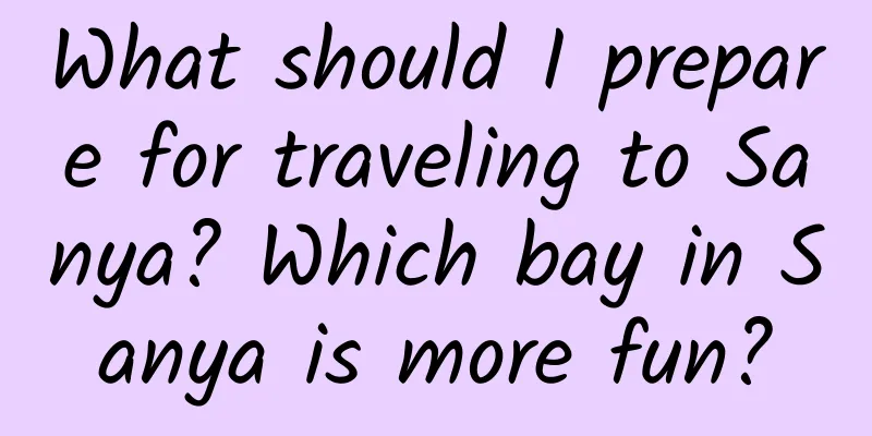 What should I prepare for traveling to Sanya? Which bay in Sanya is more fun?