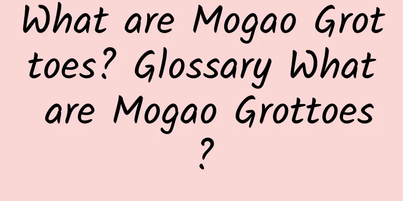 What are Mogao Grottoes? Glossary What are Mogao Grottoes?