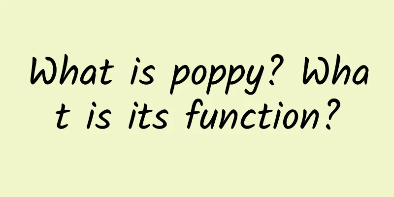 What is poppy? What is its function?