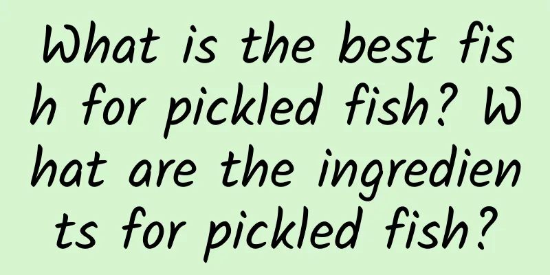 What is the best fish for pickled fish? What are the ingredients for pickled fish?