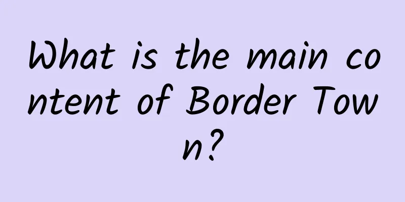 What is the main content of Border Town?