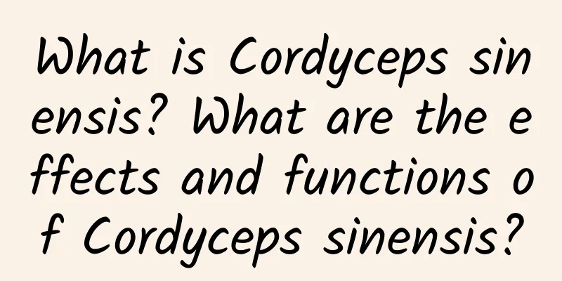 What is Cordyceps sinensis? What are the effects and functions of Cordyceps sinensis?
