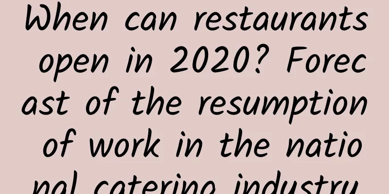 When can restaurants open in 2020? Forecast of the resumption of work in the national catering industry