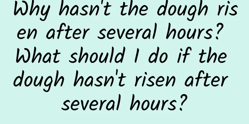 Why hasn't the dough risen after several hours? What should I do if the dough hasn't risen after several hours?