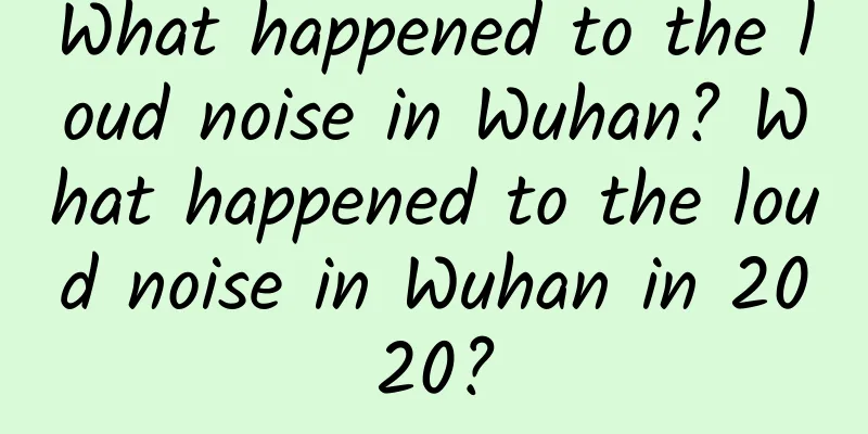What happened to the loud noise in Wuhan? What happened to the loud noise in Wuhan in 2020?