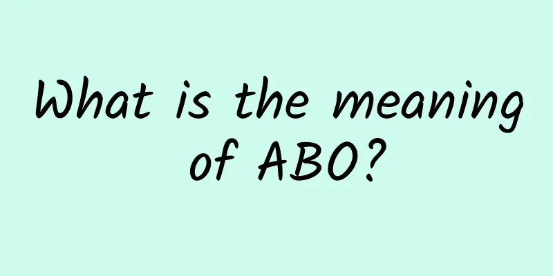 What is the meaning of ABO?