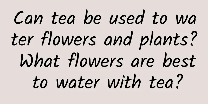 Can tea be used to water flowers and plants? What flowers are best to water with tea?