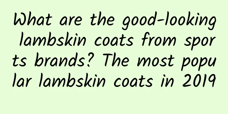 What are the good-looking lambskin coats from sports brands? The most popular lambskin coats in 2019