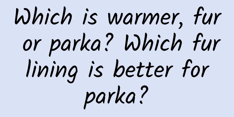 Which is warmer, fur or parka? Which fur lining is better for parka?