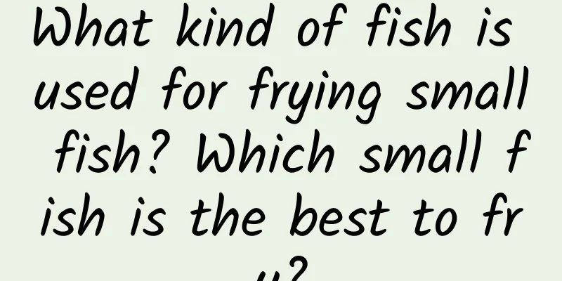 What kind of fish is used for frying small fish? Which small fish is the best to fry?