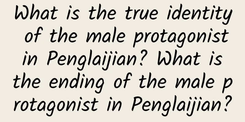 What is the true identity of the male protagonist in Penglaijian? What is the ending of the male protagonist in Penglaijian?