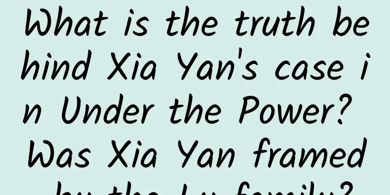 What is the truth behind Xia Yan's case in Under the Power? Was Xia Yan framed by the Lu family?