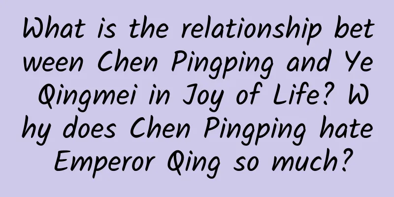 What is the relationship between Chen Pingping and Ye Qingmei in Joy of Life? Why does Chen Pingping hate Emperor Qing so much?
