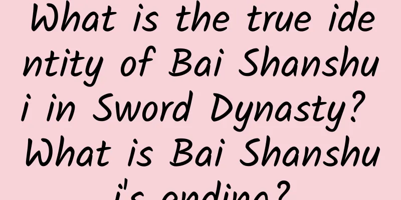 What is the true identity of Bai Shanshui in Sword Dynasty? What is Bai Shanshui's ending?
