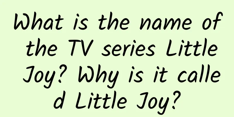 What is the name of the TV series Little Joy? Why is it called Little Joy?
