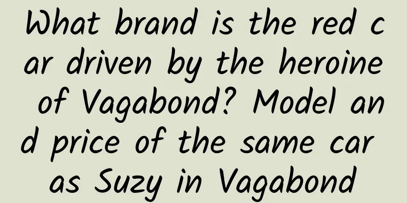 What brand is the red car driven by the heroine of Vagabond? Model and price of the same car as Suzy in Vagabond