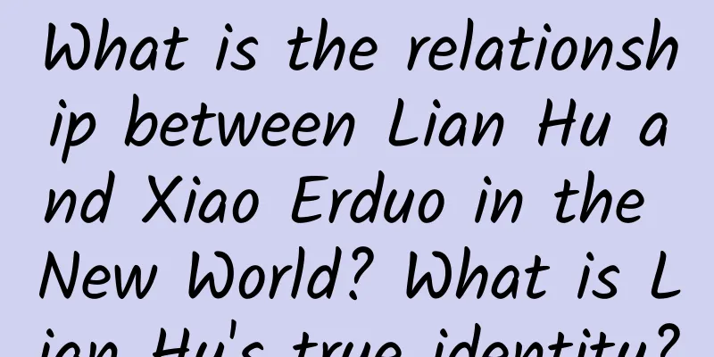 What is the relationship between Lian Hu and Xiao Erduo in the New World? What is Lian Hu's true identity?