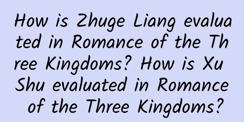 How is Zhuge Liang evaluated in Romance of the Three Kingdoms? How is Xu Shu evaluated in Romance of the Three Kingdoms?