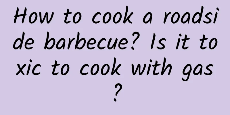 How to cook a roadside barbecue? Is it toxic to cook with gas?
