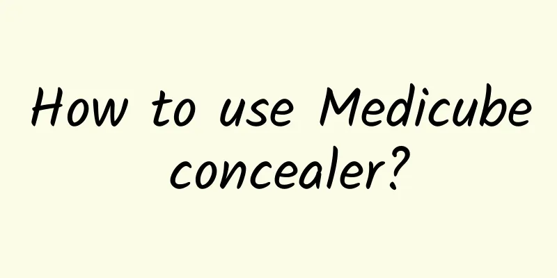 How to use Medicube concealer?