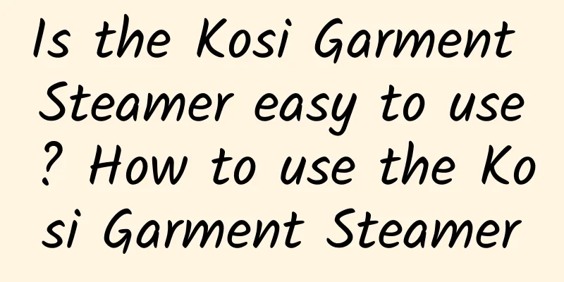 Is the Kosi Garment Steamer easy to use? How to use the Kosi Garment Steamer