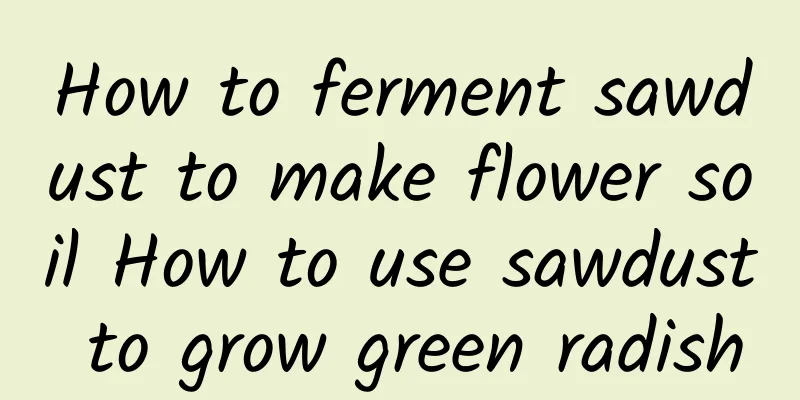 How to ferment sawdust to make flower soil How to use sawdust to grow green radish