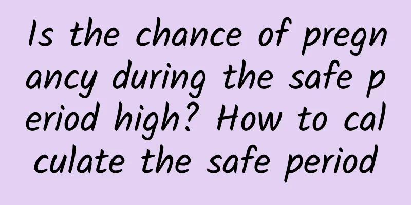 Is the chance of pregnancy during the safe period high? How to calculate the safe period
