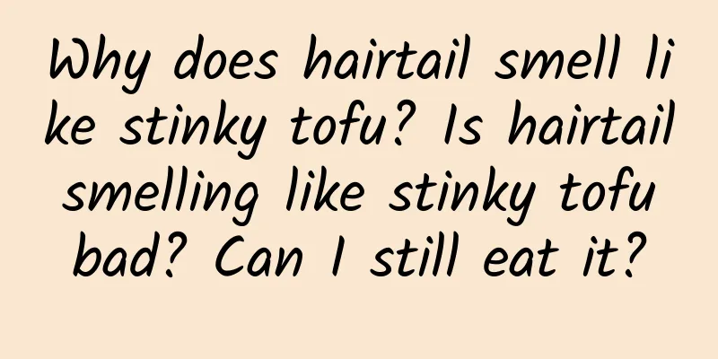 Why does hairtail smell like stinky tofu? Is hairtail smelling like stinky tofu bad? Can I still eat it?