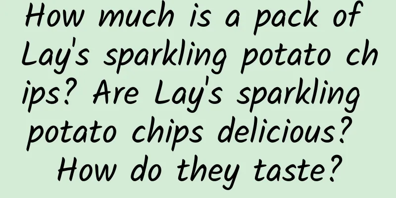 How much is a pack of Lay's sparkling potato chips? Are Lay's sparkling potato chips delicious? How do they taste?